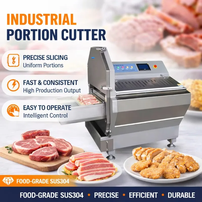 Heavy-Duty Slicer for Meat, Cheese, and Vegetables with Adjustable Thickness for Custom Cuts