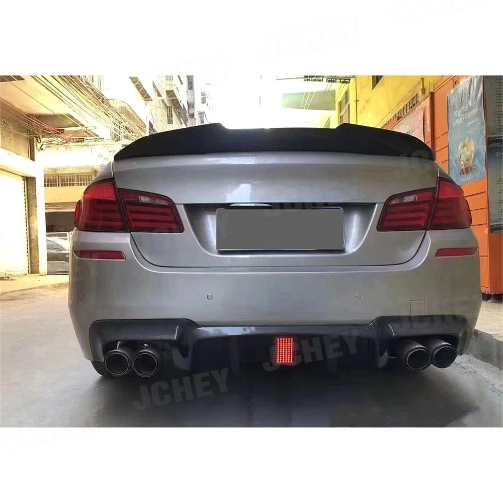 

Для BMW 5 серии F10 M5 2011-2016: Задний диффузор-сплиттер из ABS-пластика, глянцевый черный, накладки-расширители, элементы обвеса, автомобильные аксессуары
