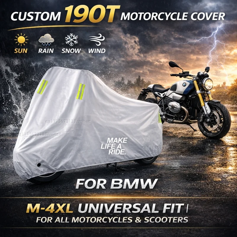 For BMW R1200GS R1250GS R 1200GS R1250 GS R 1250 LC ADV Motorcycle Cover Waterproof UV Protective All Weather Cover