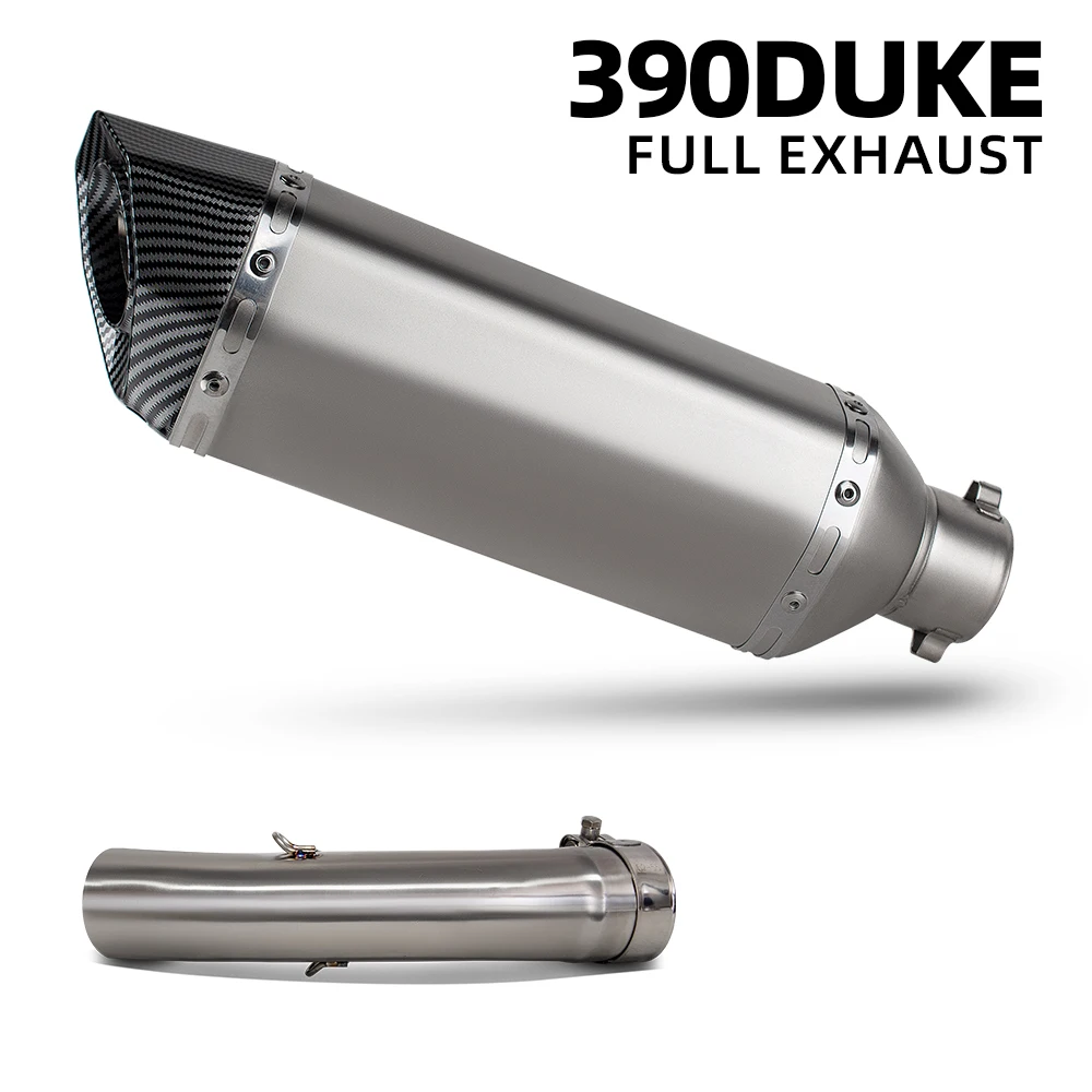 Motorcycle Exhausts Pipe Kit For Duke390 Duke250 Duke125 21-23 RC390 RC250 22-26 250ADV 390ADV 20-24 Sport Racing Slip on Line
