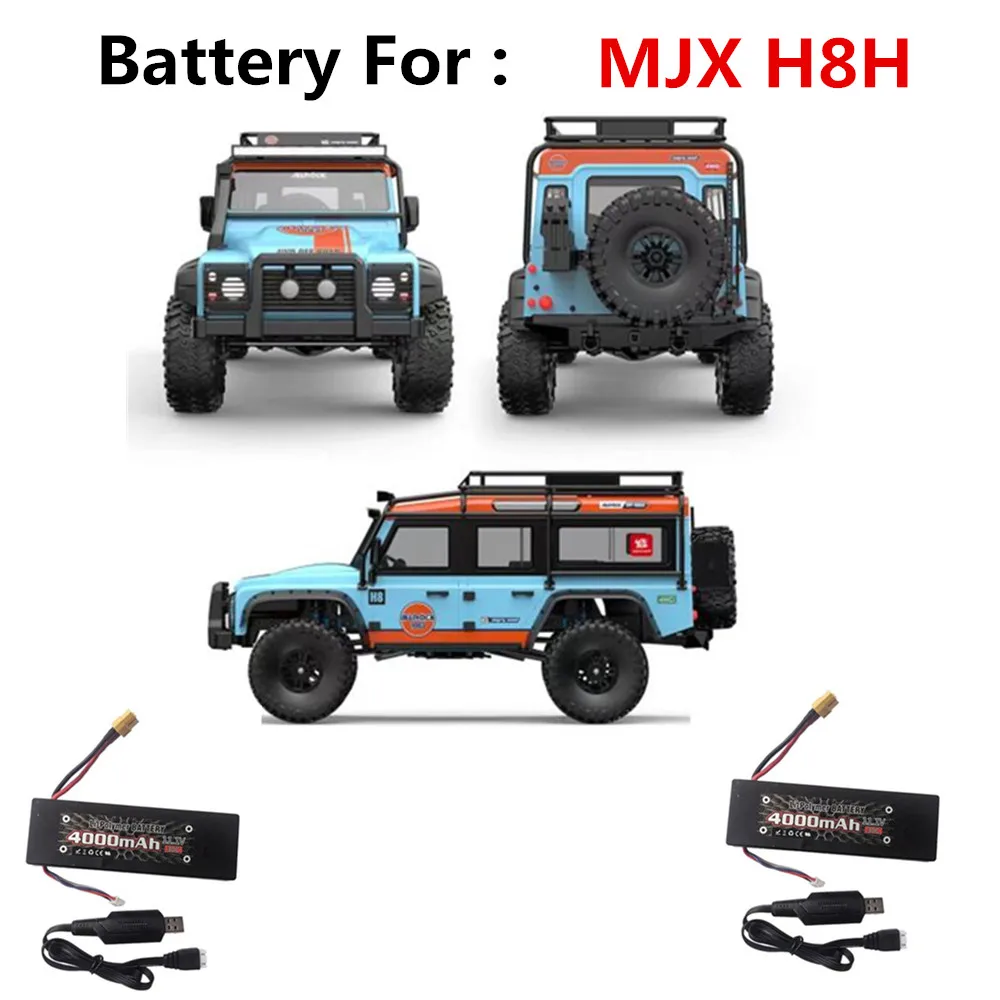 

11.1V 4000mAh 30C Battery For : MJX H8H Rc Car MJX H8H spare Battery