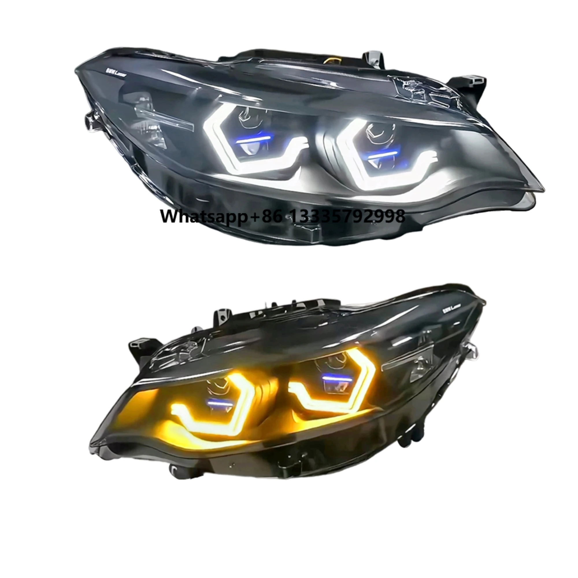 

Высококачественная фара OSS для BMW 2 серии 2014-2020 гг. M2 F87 F23 F22, светодиодная фара в сборе, двухцветное переключение DRL