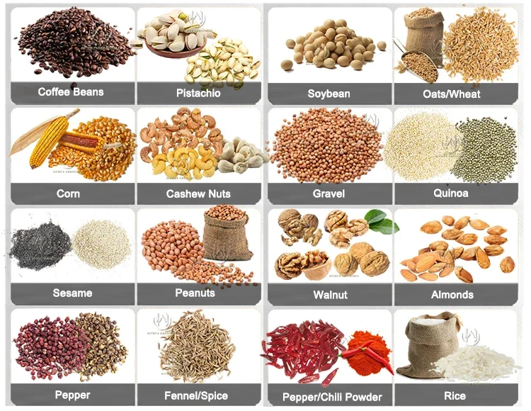 Macinacaffè elettrico per caffè HY 40-100KG con macinacaffè