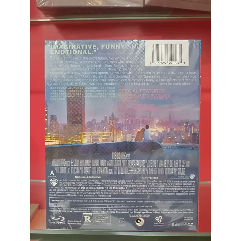 Cloud Lover High Definition Blu-ray Disc Movie Collection for Home Theater Entertainment System