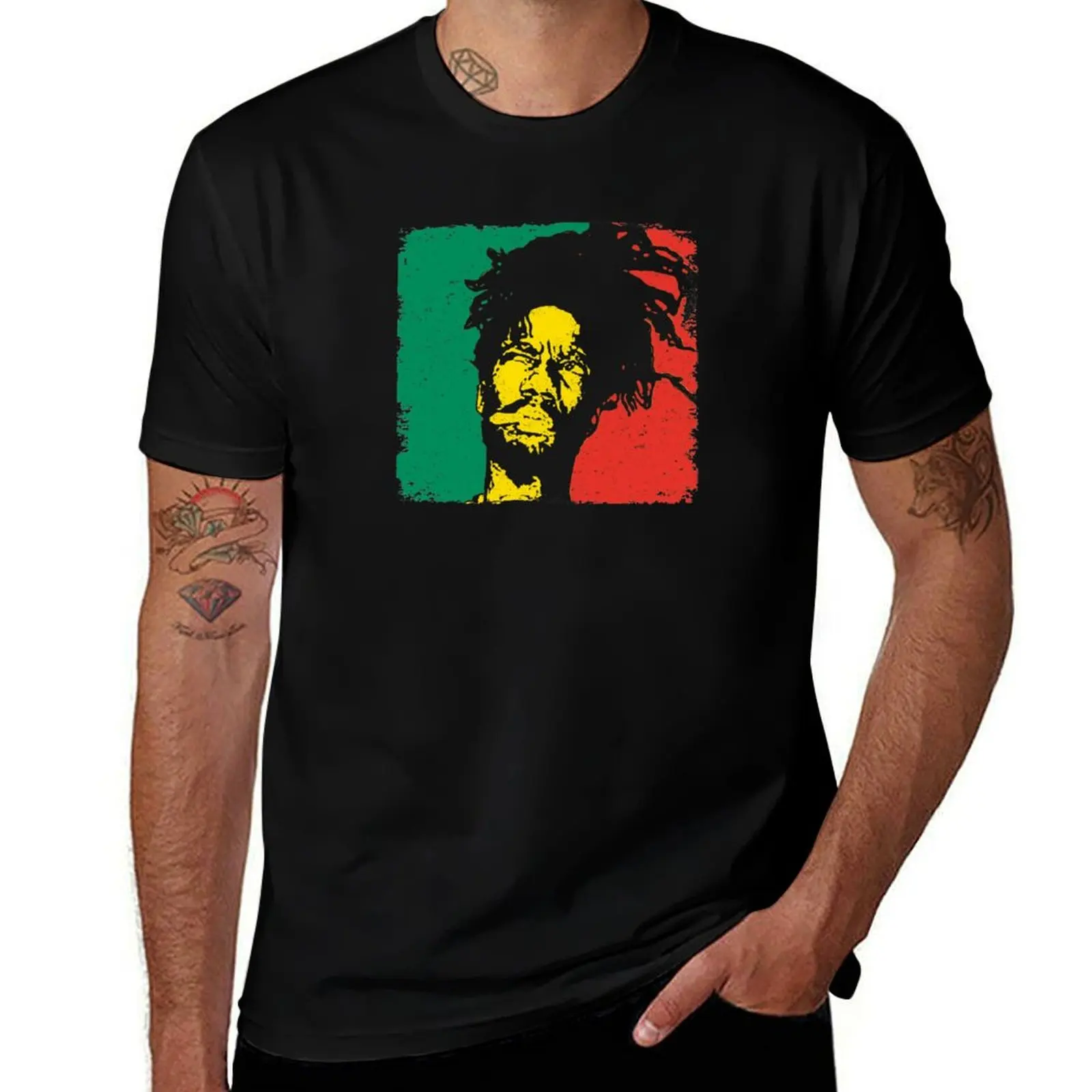 

Sizzla - Roots Rock Reggae T-Shirt man t shirts for men man t shirts graphic T-Shirt