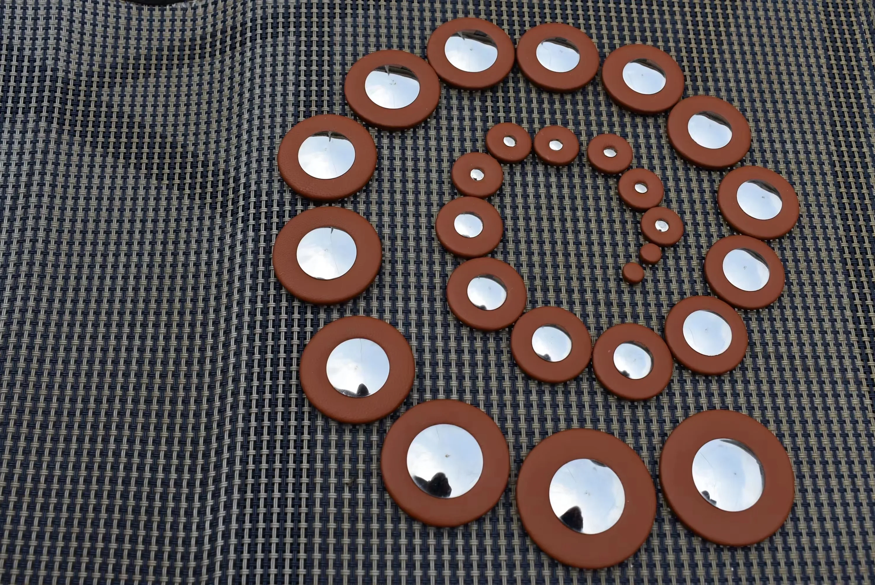 

Professional Saxophone Leather Pad Set Selmer Style Woodwind Instrument Saxophone ccessory
