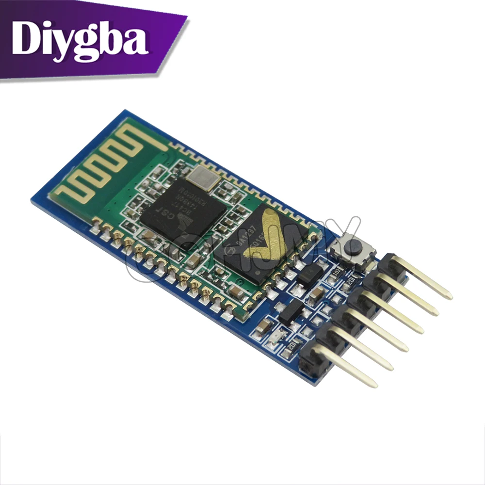 HC-05 6PIN Bluetooth Serial Port Transmission Module Wireless Serial Port Master Slave Integrated Bluetooth Expansion Board 6PIN