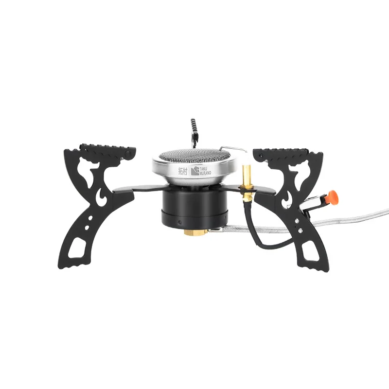 3000 Вт походная плита ветрозащитная инфракрасная газовая горелка сверхлегкая портативная титановая уличная печь для барбекю походная печь складной дизайн