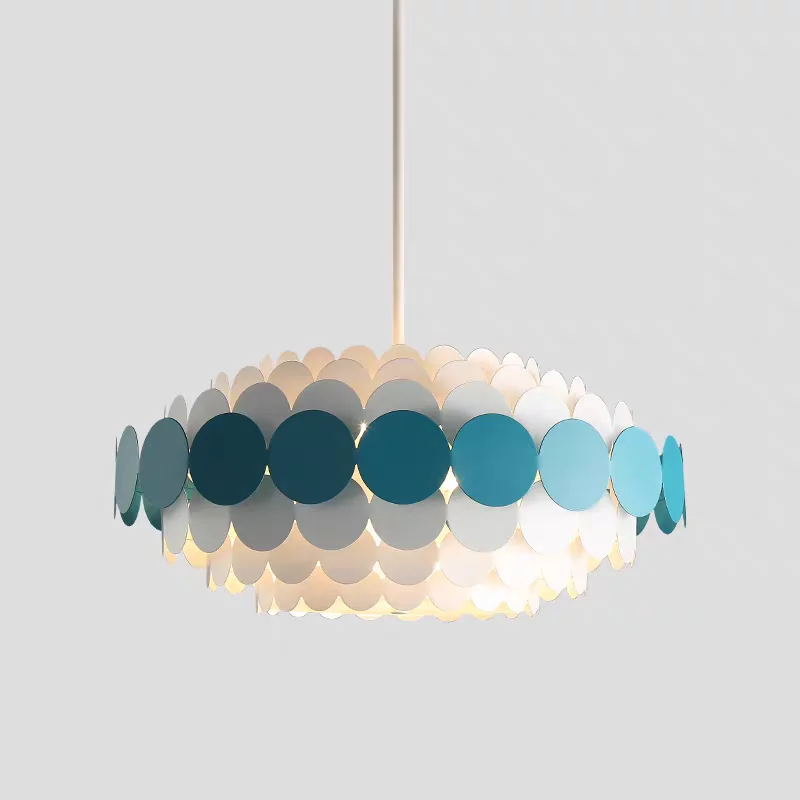 Moderne, minimalistische, geschichtete, mattierte Kronleuchter, nordische LED-Leuchten für Restaurant, Schlafzimmer, Wohnzimmer, kreative Heimdekoration