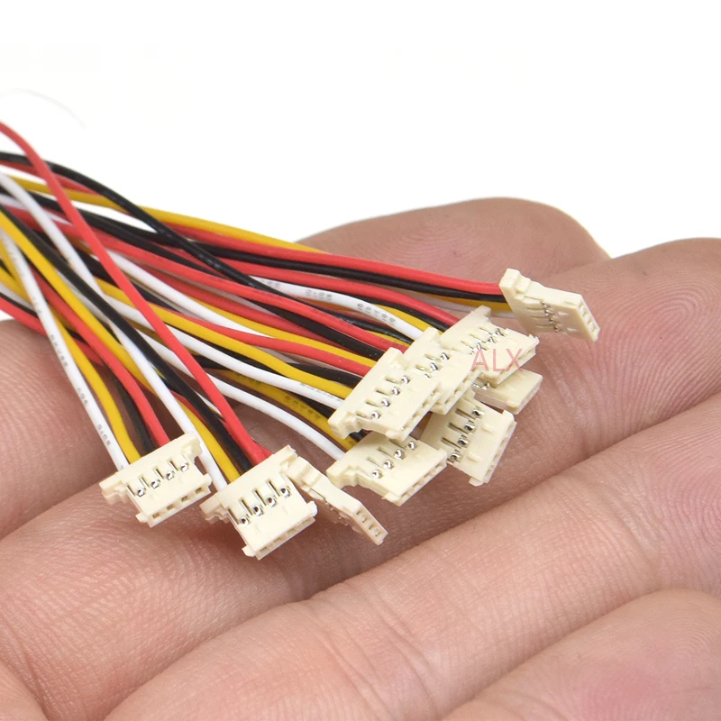 10 sztuk MX1.25 15cm 2P/3P/4P/5P/6P/8P 51146 1.25mm ultracienki przewód terminalowy A1254 SMD pozioma obudowa uchwyt kabel łączący LCD — zdjęcie 7