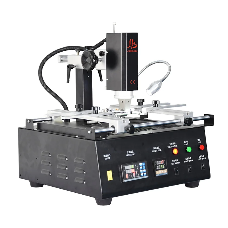 

Hot Air BGA Rework Station 2 Stage LY HR8500 for Laptop Motherboards Suitable for Lead-free Soldering Rework 220V/110V 3900W