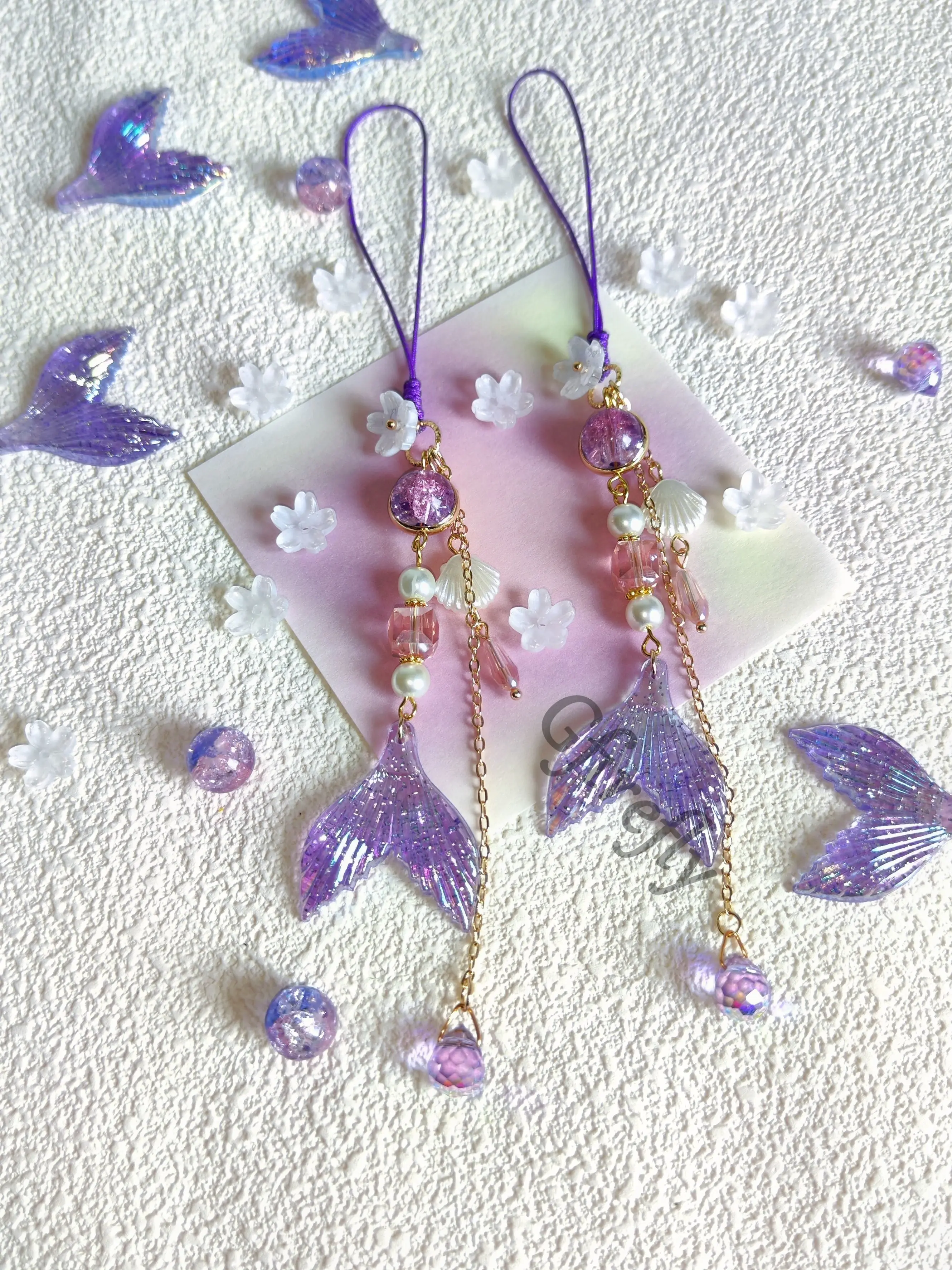 Fishtail Phone Lanyard Love and Deepspace Pendant Rafayel Mobile Chain  Exquisite Originality Anime High Quality Gift