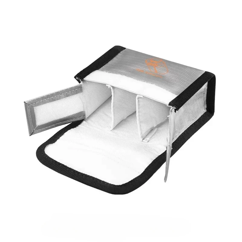 Lipo Battery Portable Fireproof Explosion-proof Safety Bag Fire Resistant 115x47x81mm For DJI Yu MINI Battery Pack