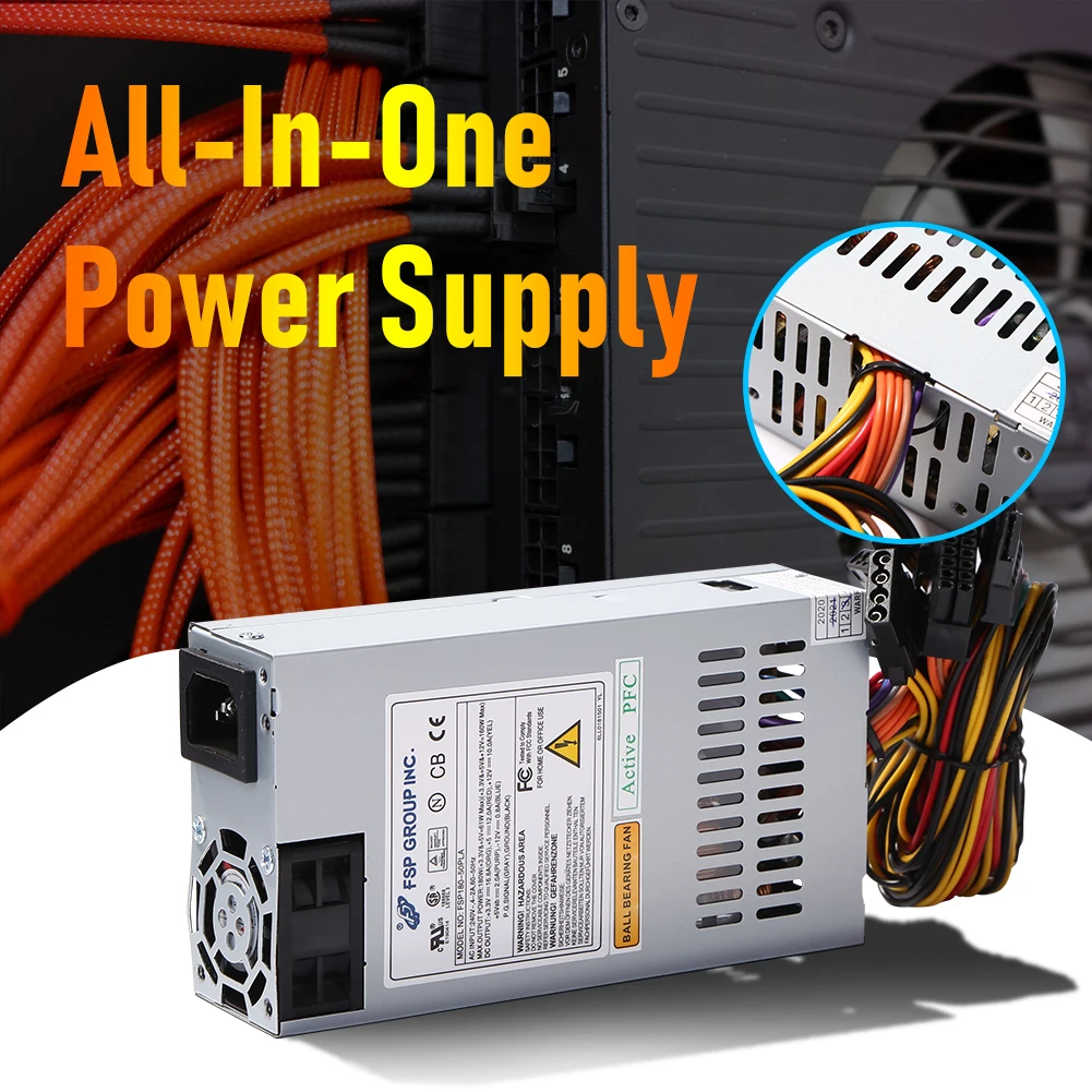 Power Supply Unit for ASUS FSP100-50GUB FSP180-50PLA FSP200-50AP FSP250-50CI PSU 160W Power Supply Computer Low-power Equipment