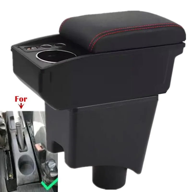 Für Dacia Renault Sandero Logan 2 Armlehnenbox Für Nissan Almera G15 Auto-Armlehnenbox Für Lada LARGUS Aufbewahrungsbox Auto-Zubehör