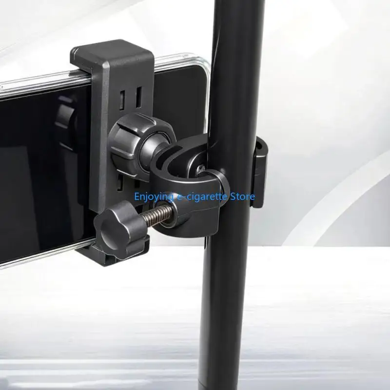 Produktanzeige Telefonhalterklemme mit Kugelkopf-Stützschraubensockel für Schreibtische Y4QF – Detail 5
