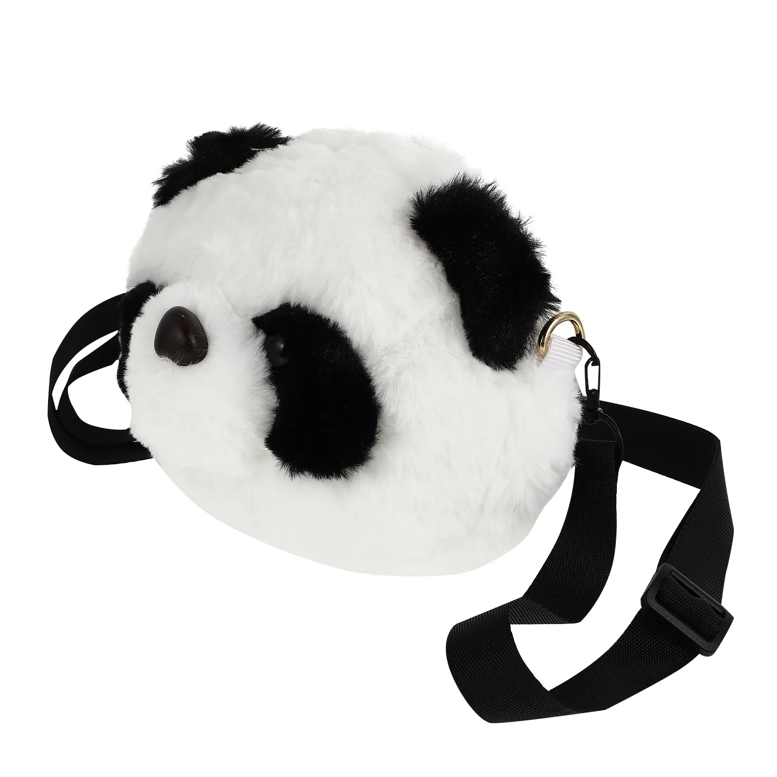 

Panda Shoulder Bag Cartoon Design Storage Pouch Lightweight Crossbody Single-Shoulder Bag Casual Outdoor Work School Storage