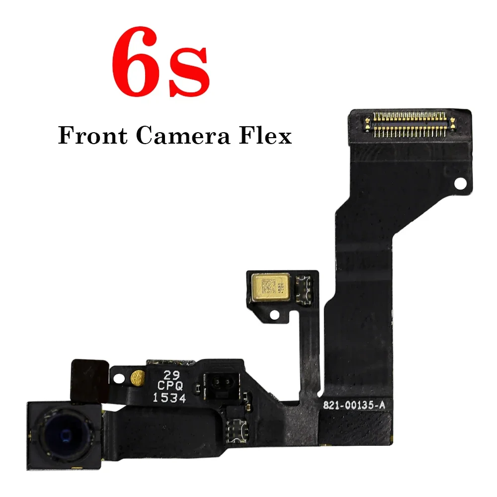 Front Facing Camera Flex Cable with Light Proximity Sensor Microphone Assembly  For iPhone 5 5S SE 6 6s Plus Back Rear Camera