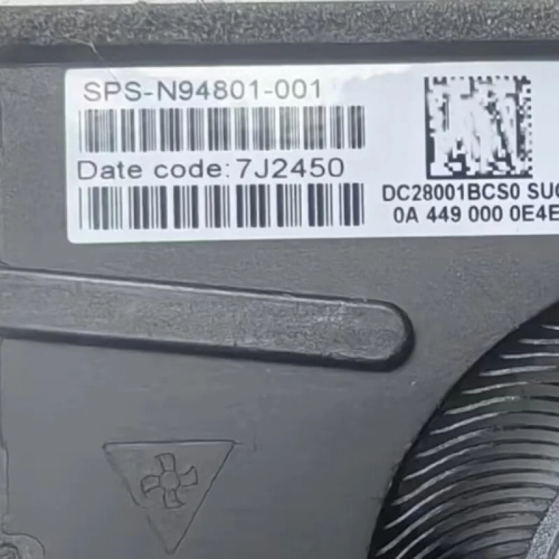 Y + N94801-001 مروحة تبريد وحدة المعالجة المركزية الجديدة للكمبيوتر المحمول HP Pavilion 16-AF 16-AG مقاس 16 بوصة