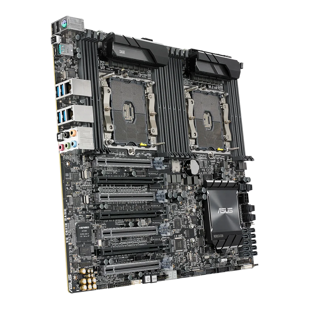 その他 c621e sage ddr4 ecc 2400 96gb ASUS WS C621E SAGE PRO Workstation Motherboard