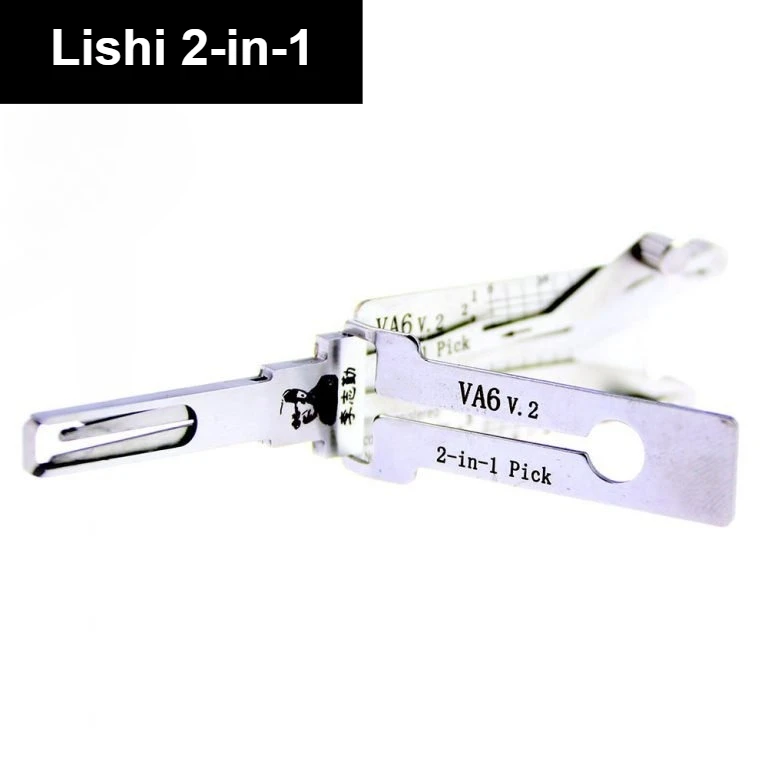 

VA6 Lishi 2-in-1 Key Lock Picking Tool Car Door Open for PEUGEOT for TOYOTA for CITROEN for RENAULT for VAUXHALL/OPEL for NISSAN