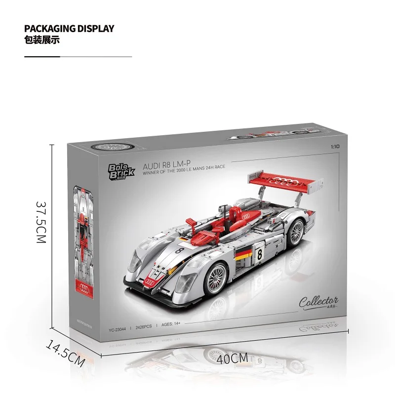 Hypercar Technische Auto Stad Snelheid Racing Voertuig Bouwstenen Sport SuperCar MOC Creatief Model Assemblage Speelgoed Cadeau voor kinderen