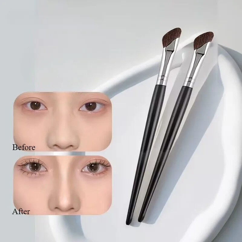 코 아이 섀도우 브러쉬 페이셜 컨투어 메이크업 브러쉬 소프트 헤드 블러쉬 하이라이트 한국 화장품 여성 페이셜 뷰티 도구