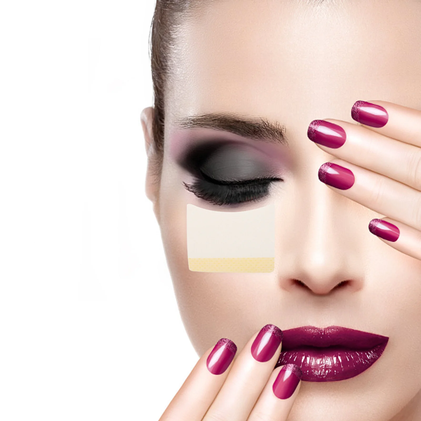 200 pezzi nastro isolante per ciglia nastro per ciglia in cotone per salone di estensione delle ciglia uso di bellezza sotto gli occhi accessori per l'estensione delle ciglia