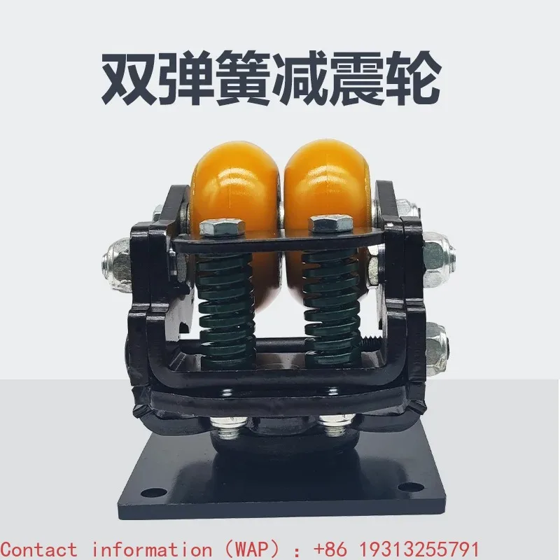 

【Best-selling】silent ultra-low shock-absorbing casters 15310 spring agv wheel polyurethane wheels