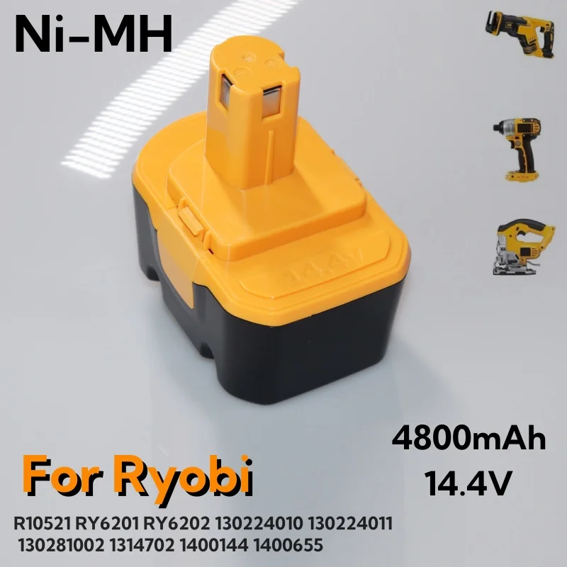 Air transport 14.4V 4.8Ah for Ryobi Battery R10521 RY6201 RY6202 130224010 130224011 1314702 1400144 Cordless Power Tools