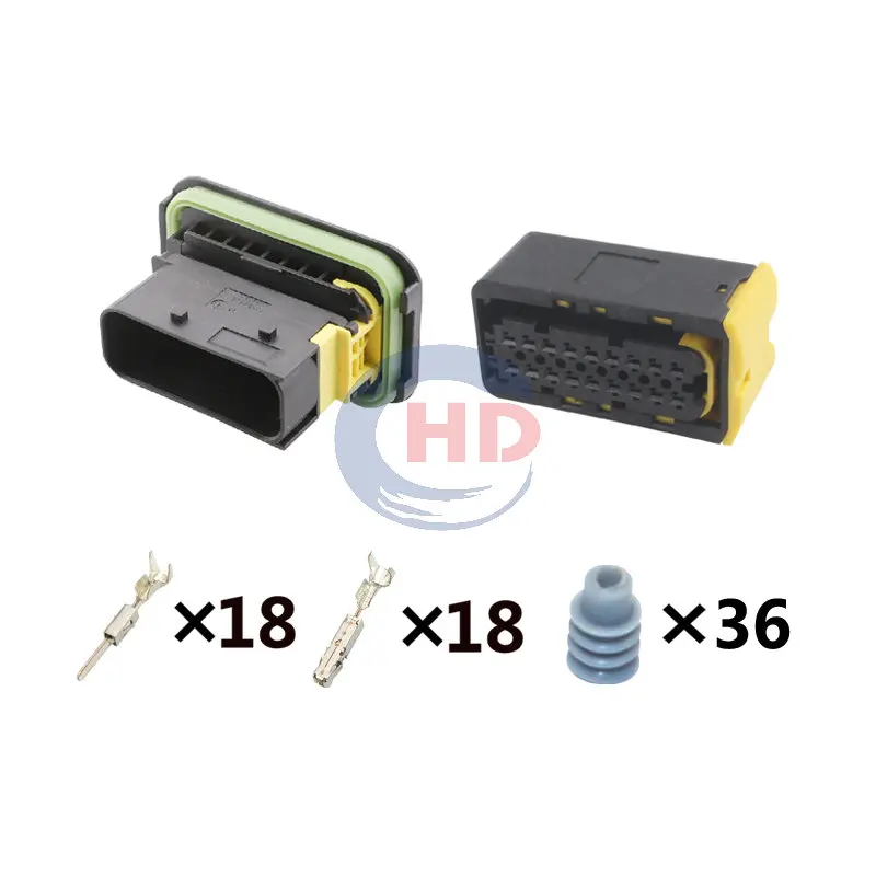 

1-20 sets 18pin Urea Pump Plug 1-1564526-1 1-1563759-1