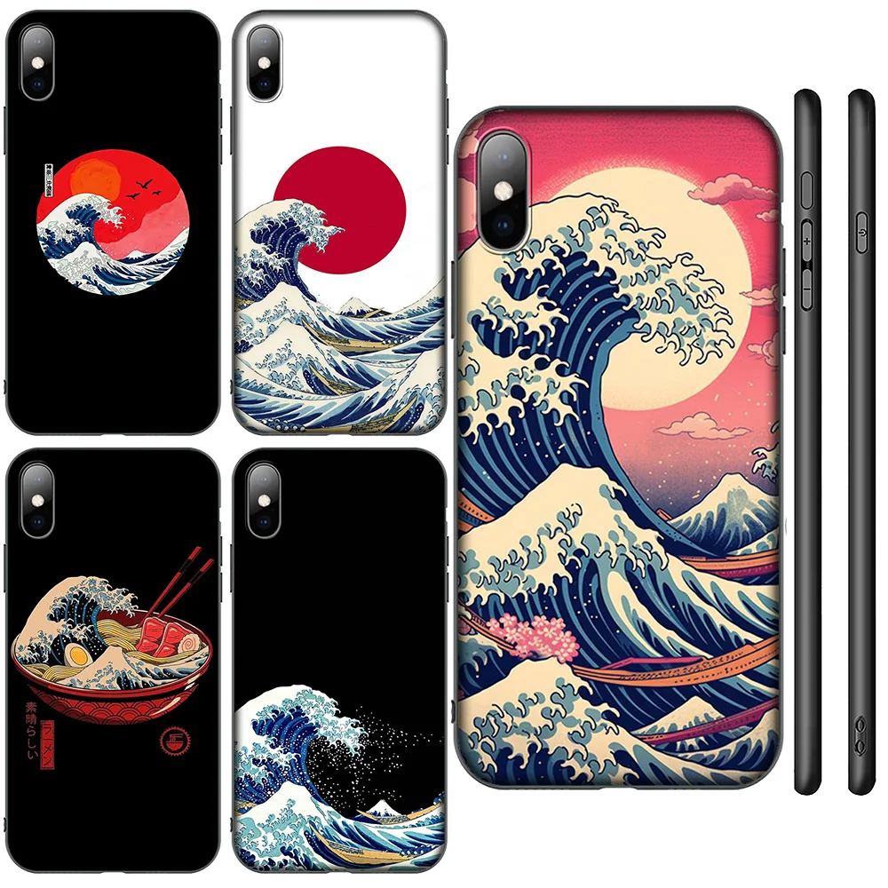 H-160 The Great Wave off Kanagawa New Phone Case for Samsung Galaxy A15 S10E S9 S8 S7 Note 20 10 9 8 Plus Lite