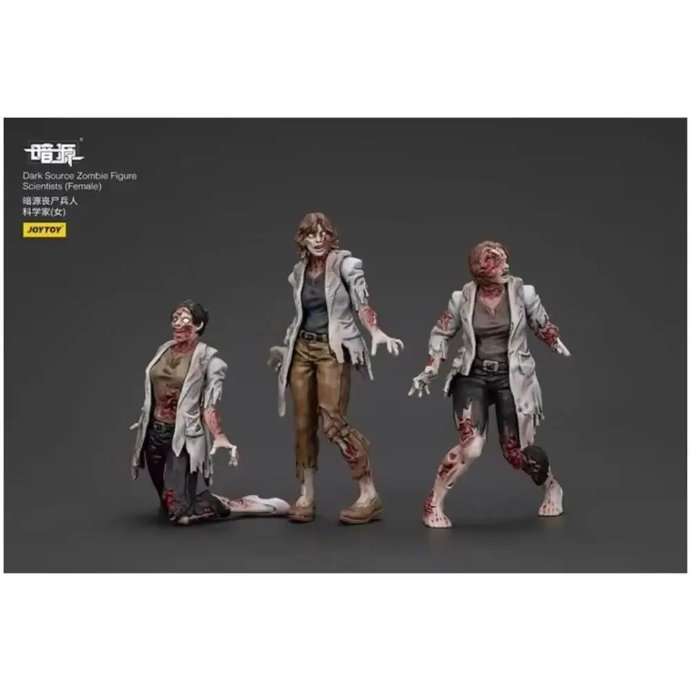 

JOYTOY Фигурка зомби Ученые (женщина) Кукла Украшения Фигурки Подарочная коллекция Оригинальная модель Темный источник Темный источник