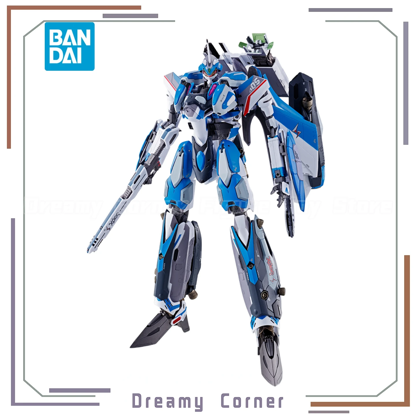 

【In Stock】BANDAI SPIRITS DX Chogokin VF-31J Macross Delta Super Siegfried Mecha Model Toys