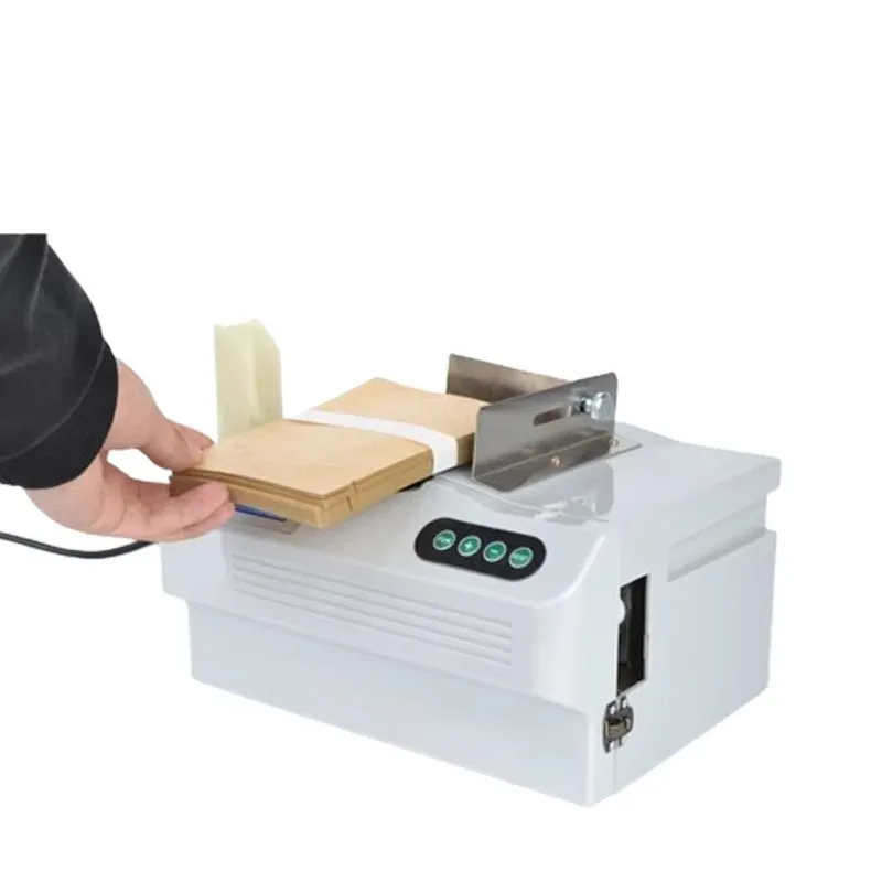 Paper Tape Strapping Machine for Paper Ho-op 220V Automatic Paper Belt Banding Machine Automatic Banknote Tying Machine