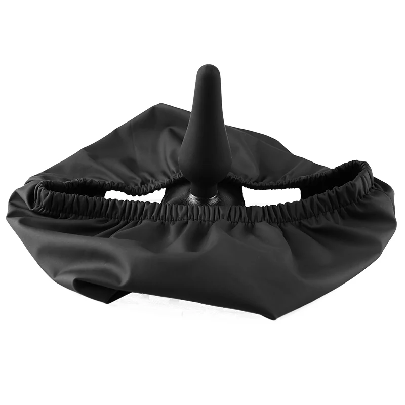 يمكن ارتداؤها اللاتكس المكونات الشرج للنساء حصيف اللباس الداخلي رصاصة هزاز مخفي الاستمناء الملابس الداخلية للجنسين الشرج اللعب