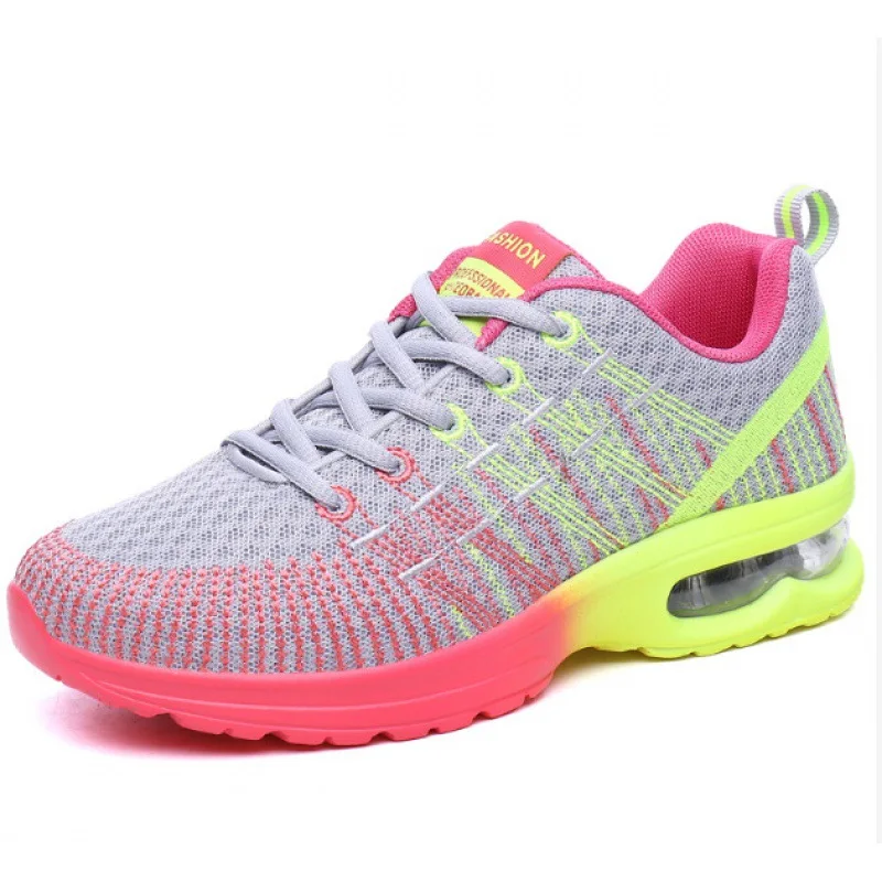 Running Shoes for Women Outdoor Breathable Fashion Womens Jogging Shoes Fitness Sneakers Colorful Air Cushion Sneaker Female