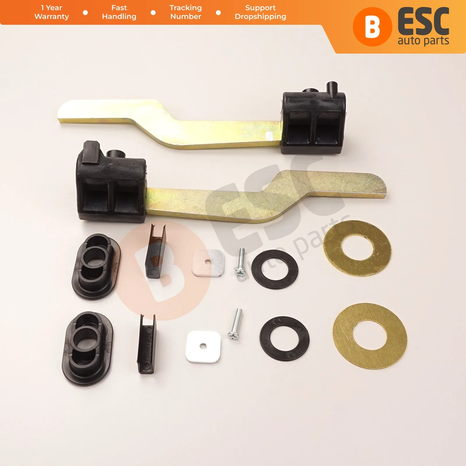 ESC ESR8 Roof Lock Latch Parts 54347031361-2 Left Right for Vauxhall Opel Holden Astra G Convertible CC BMW E46 Convertible CC