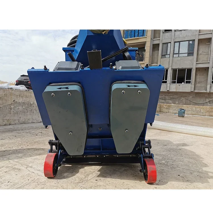 Storage Steel Tank Ship Deck Old Coatings  Removal Mobile Shot Blasting Machine Vertical Shotblaster