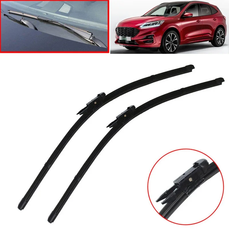

Front Windshield Wiper Blade For Ford Kuga Escape 3 Mk3 CX482 2019-2022 Windscreen Window Brushes Glass Blades Accessories