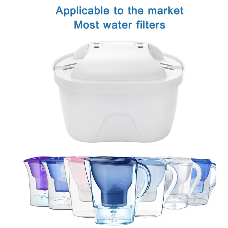 Untuk Brita Maxtra 2PCS/6PCS Filter air Cartridge Limescale kotoran klorin memurnikan ketel mengaktifkan karbon Filter air