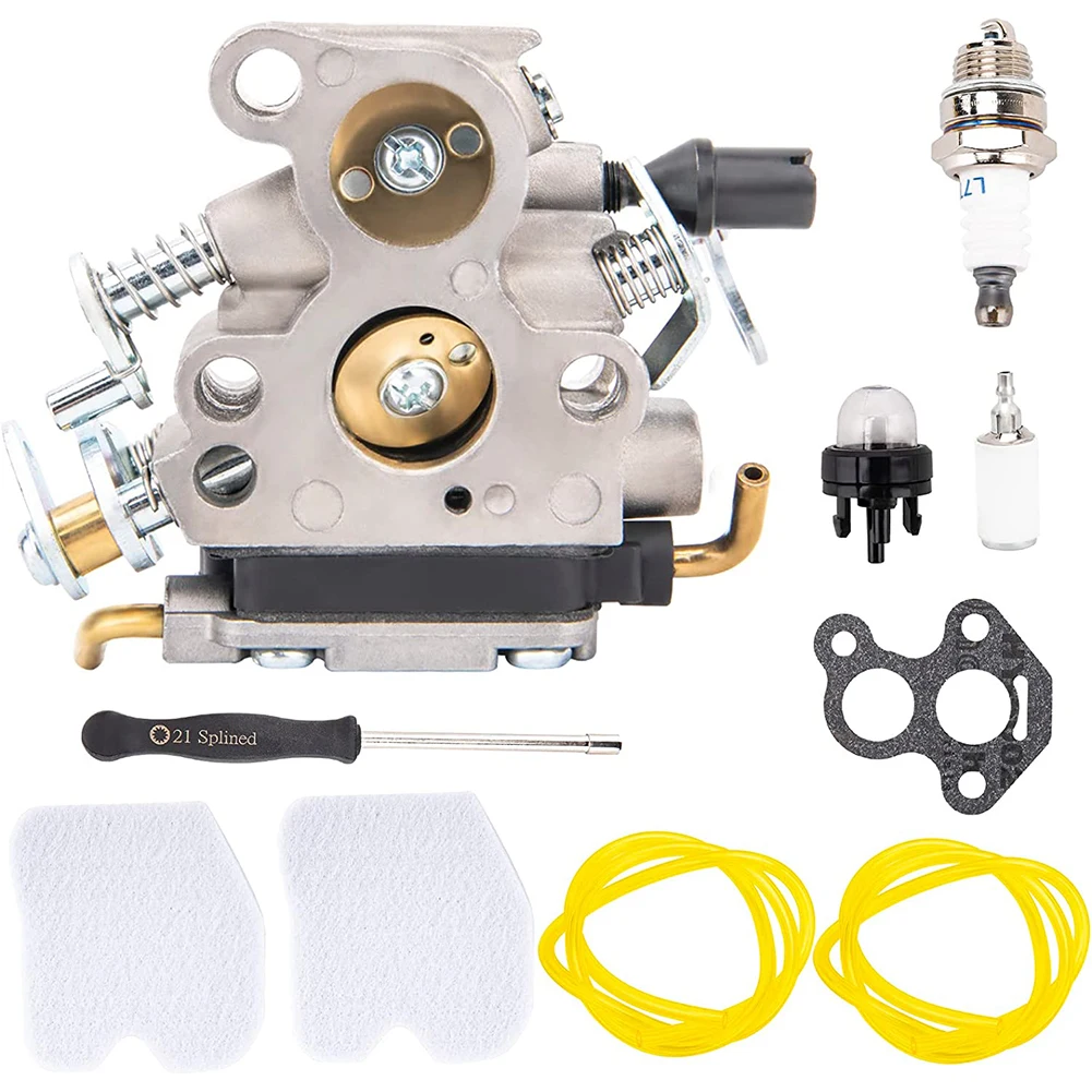 Carburetor Kit For Husqvarna 240 235 120 120E 236 240E Chain Saw C1T-W33 High Quality Carburetor Gasket Set Garden Tool