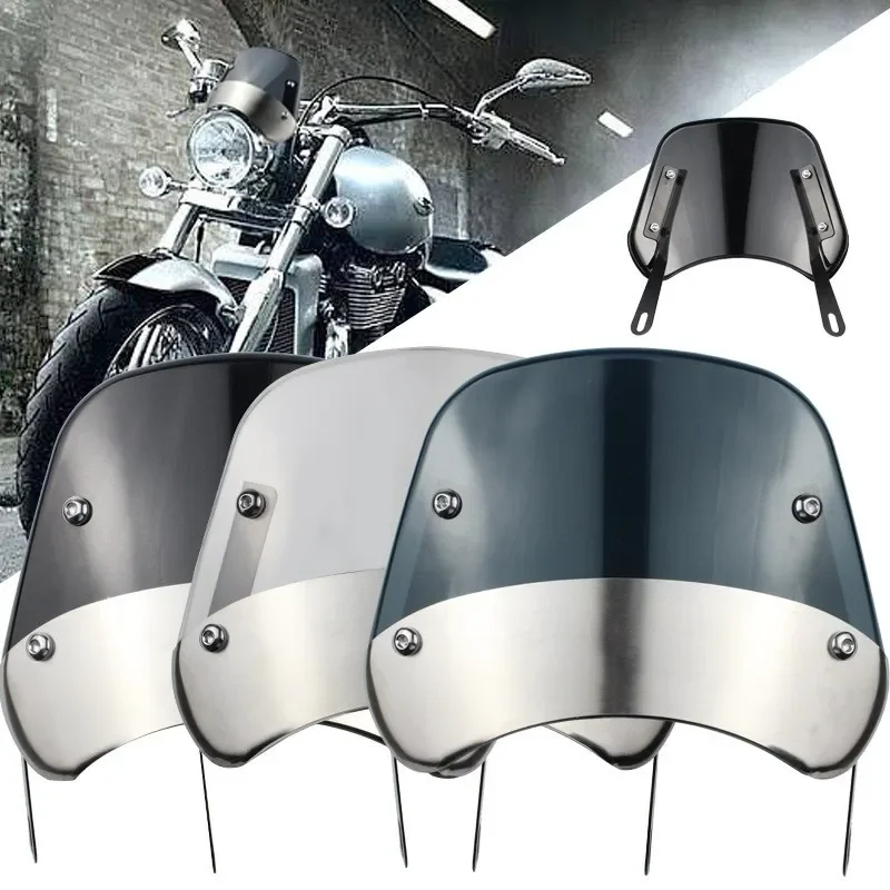 

Motorcycle Retro windshields General modified windshields Front headlights windshields Calf electric