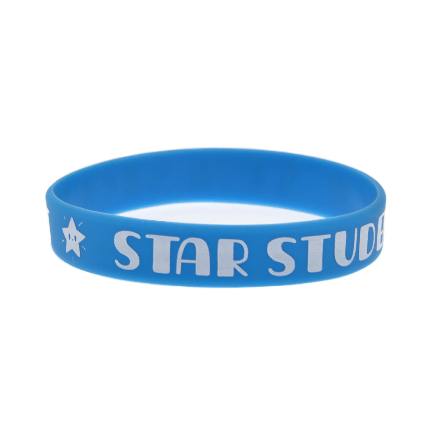 Inspirational STAR STUDENT Silicone Bracelet Classroom Prize Bracelet Youth Student Handband Gift