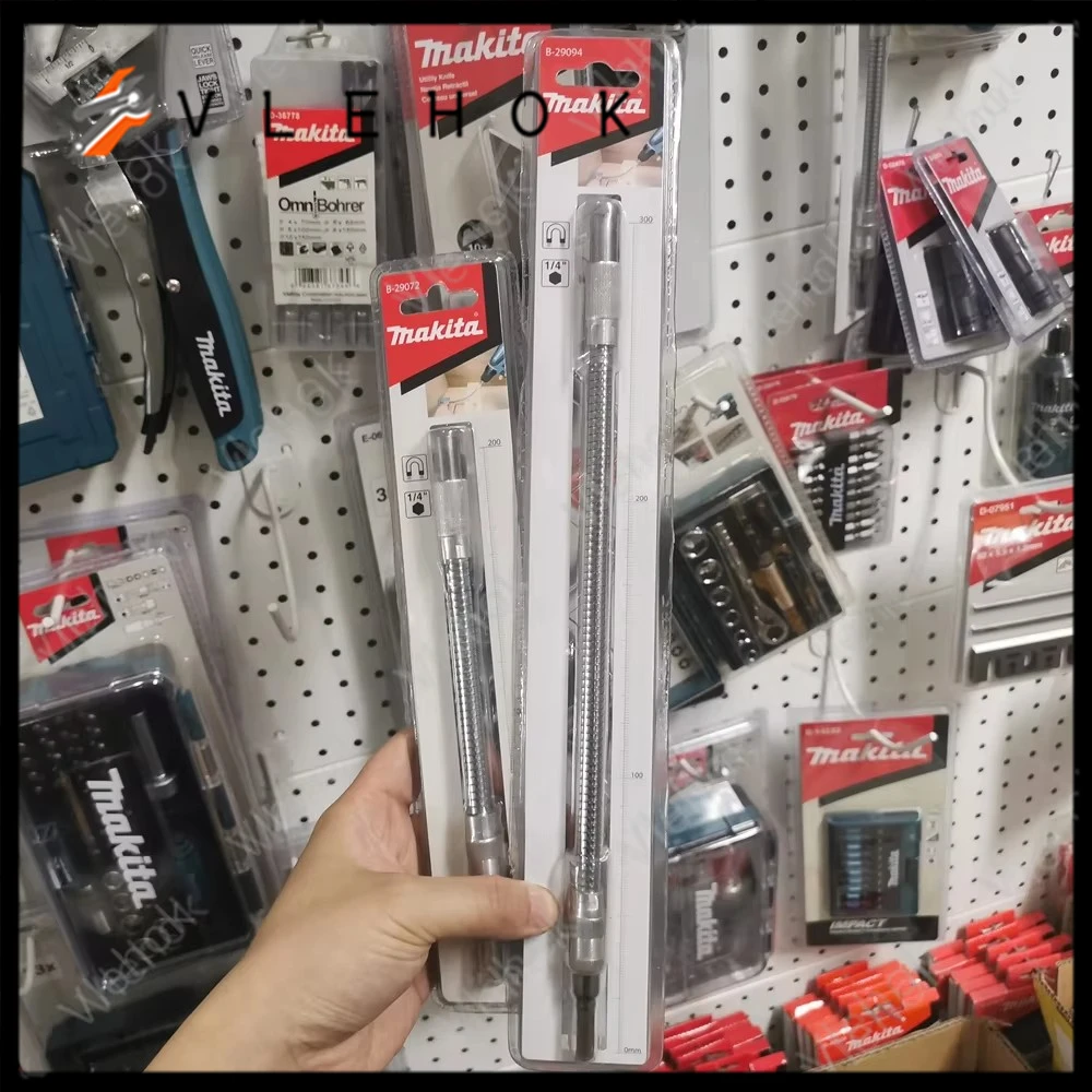 Makita Flexible Bit Holder 200mm 300mm Electric Screwdriver Drill Bit Extension Sleeve Connecting Rod Hose B-29072 B-29094
