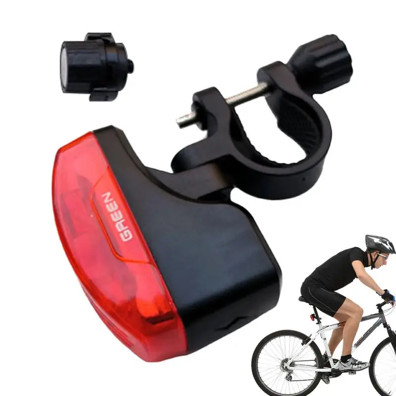 Bicycle Light Cycling Lights Induction Tail Bike Warning Lamp Magnetic Power Generate Taillight Self-Powered Cycling Accessories