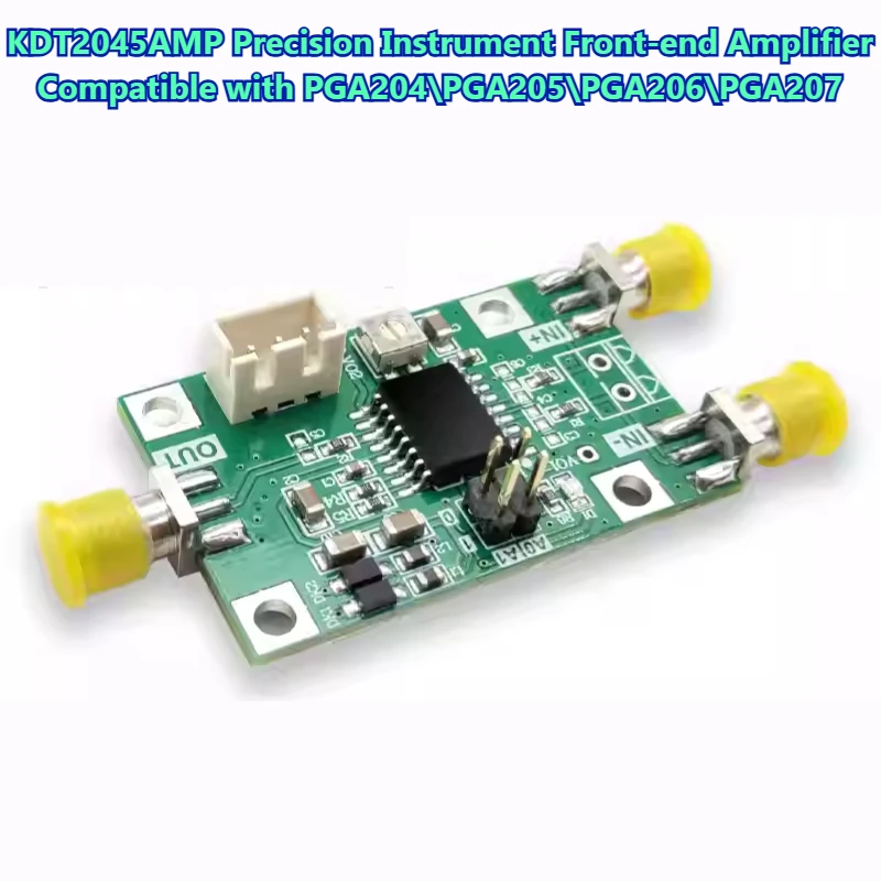 PGA204/205/206/207 Instrumentation Operational Amplifier PGA Precision Microvolt/Millivolt High Gain Amplifier KDT2045AMP-043