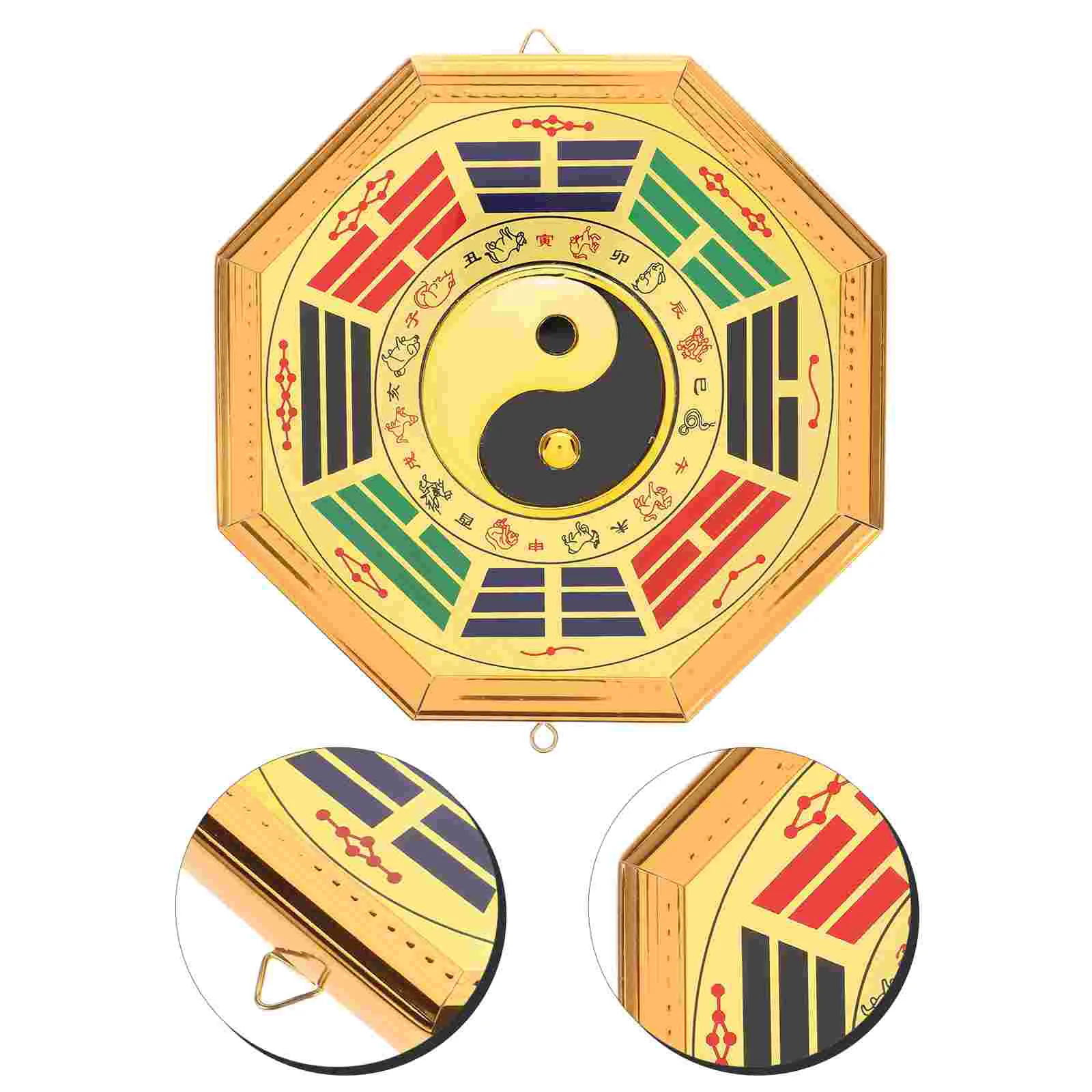 

Gossip Mirror Home Decoration Bagua Brass Light to Ward off Evil Spirits Chinese