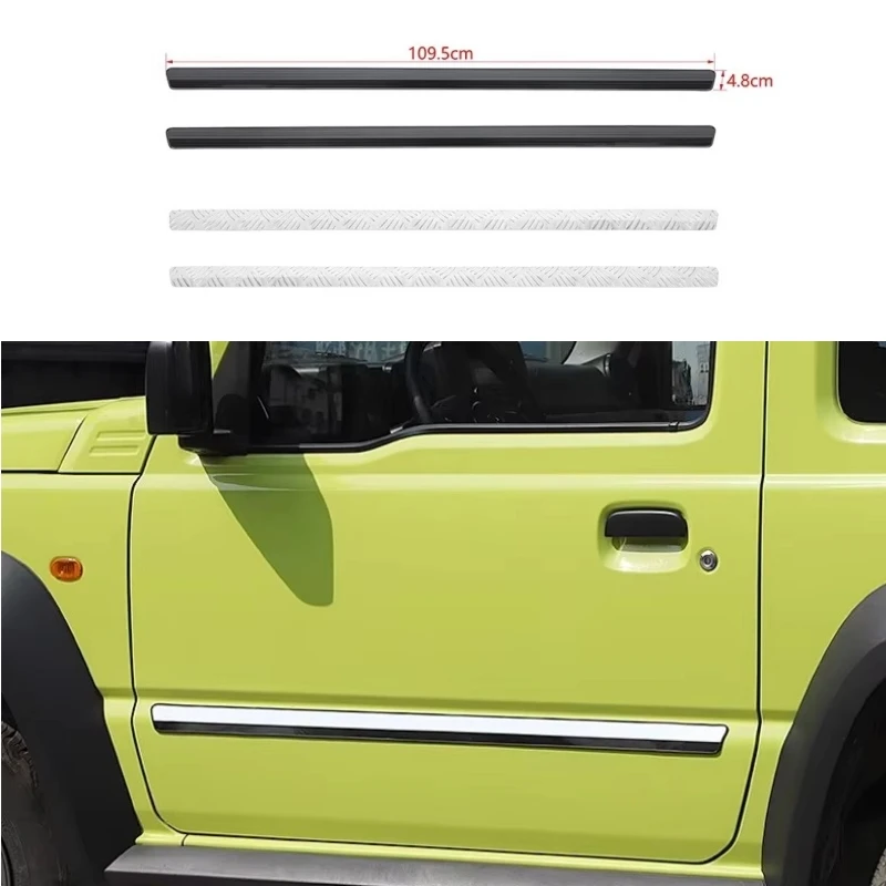 

Декоративные накладки на боковые части кузова для Suzuki Jimny 2019-2025: Аксессуары для стайлинга