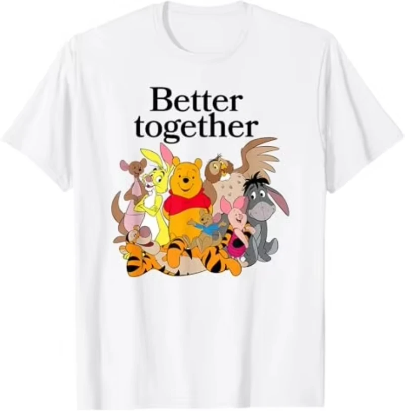 تي شيرت Vinnie Cartoon الجديد لصيف 2025 مطبوع عليه رسوم كرتونية تي شيرت فضفاض وعصري بأكمام قصيرة للرجال والنساء 09 #1